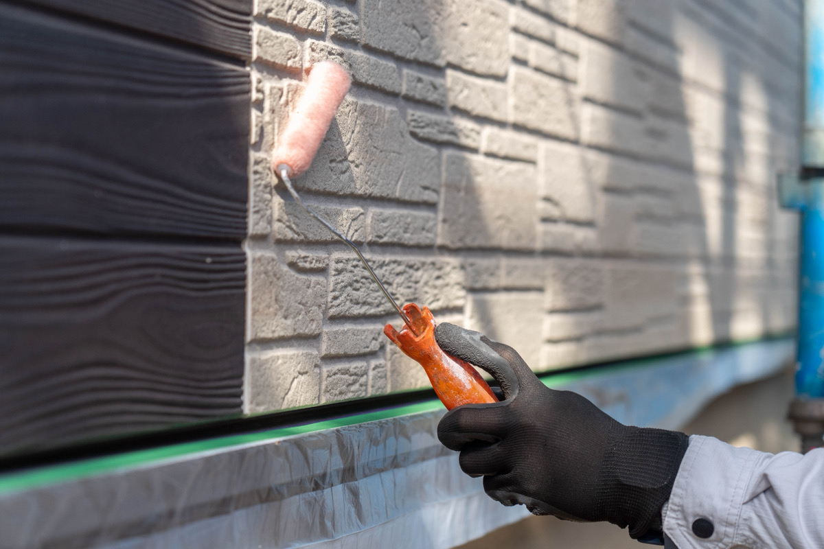 青空が広がるゴルフ場